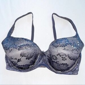 Victoria’s Secret Body Black Lace Sequin Bra